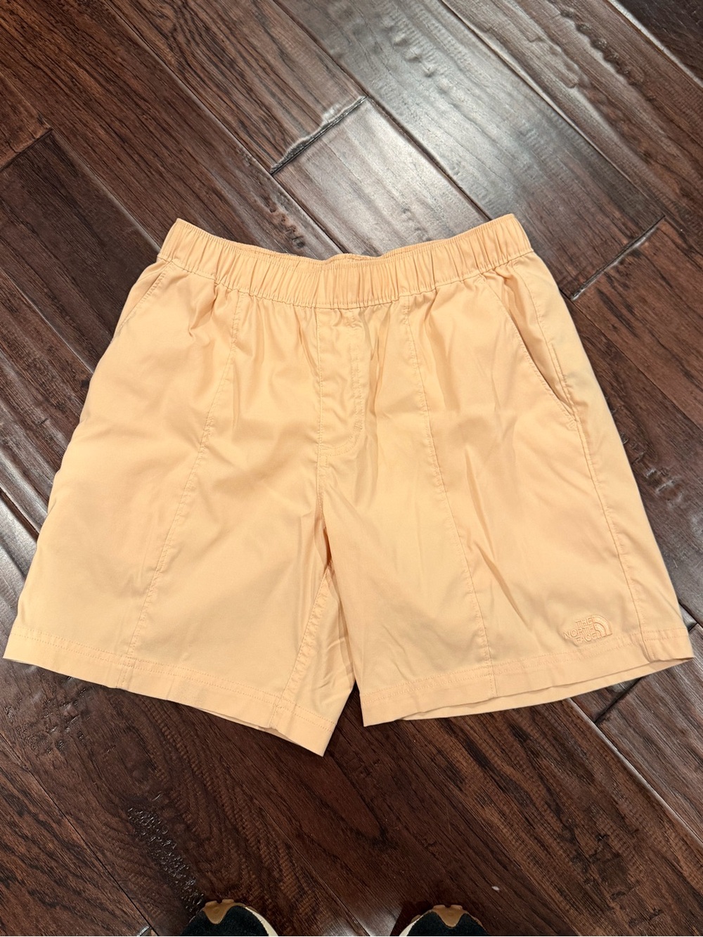 The North Face Men's Athletic Shorts in Light Peach